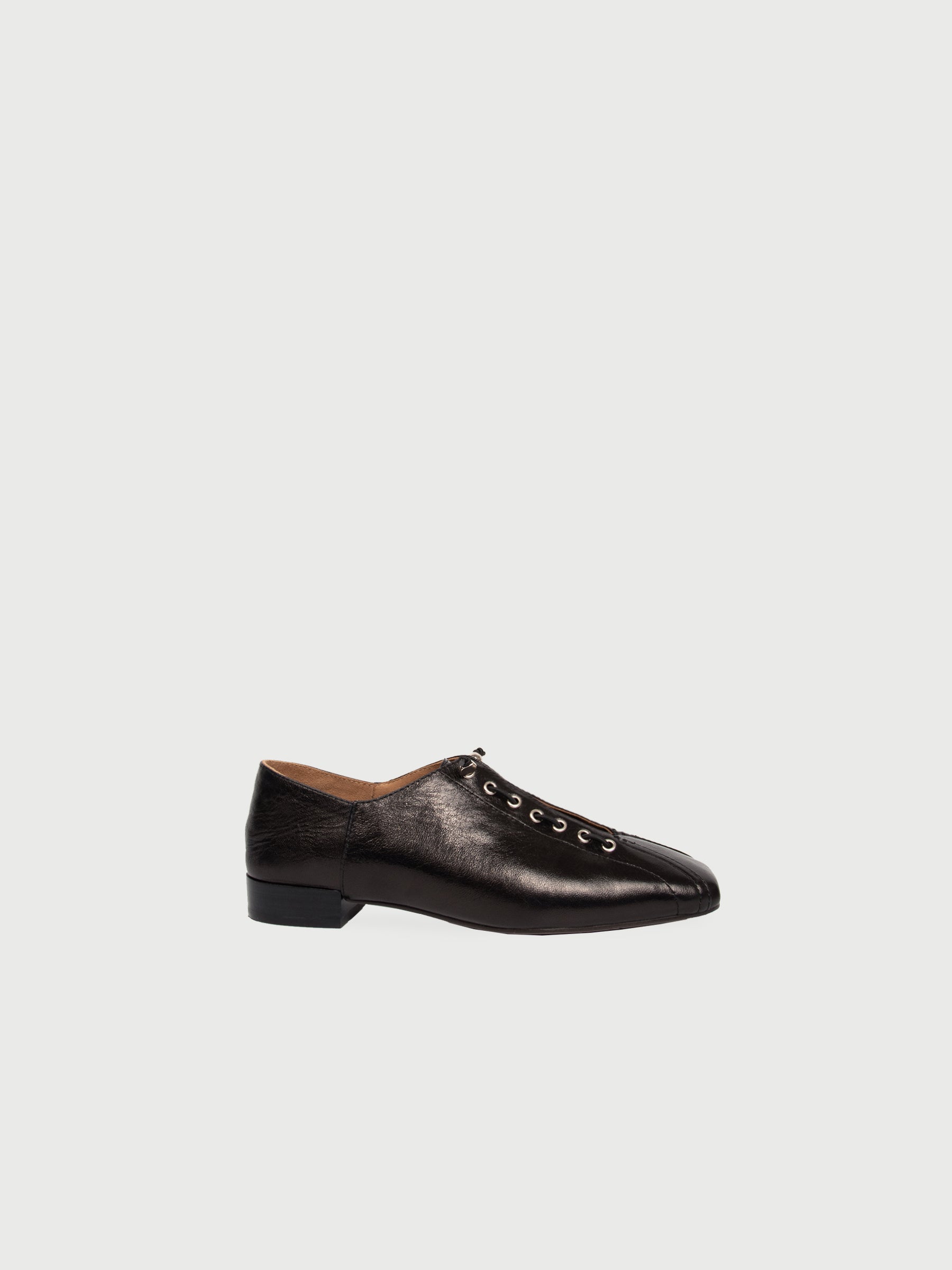 Kaza 𝄢 Square Toe Lace-Up Flats