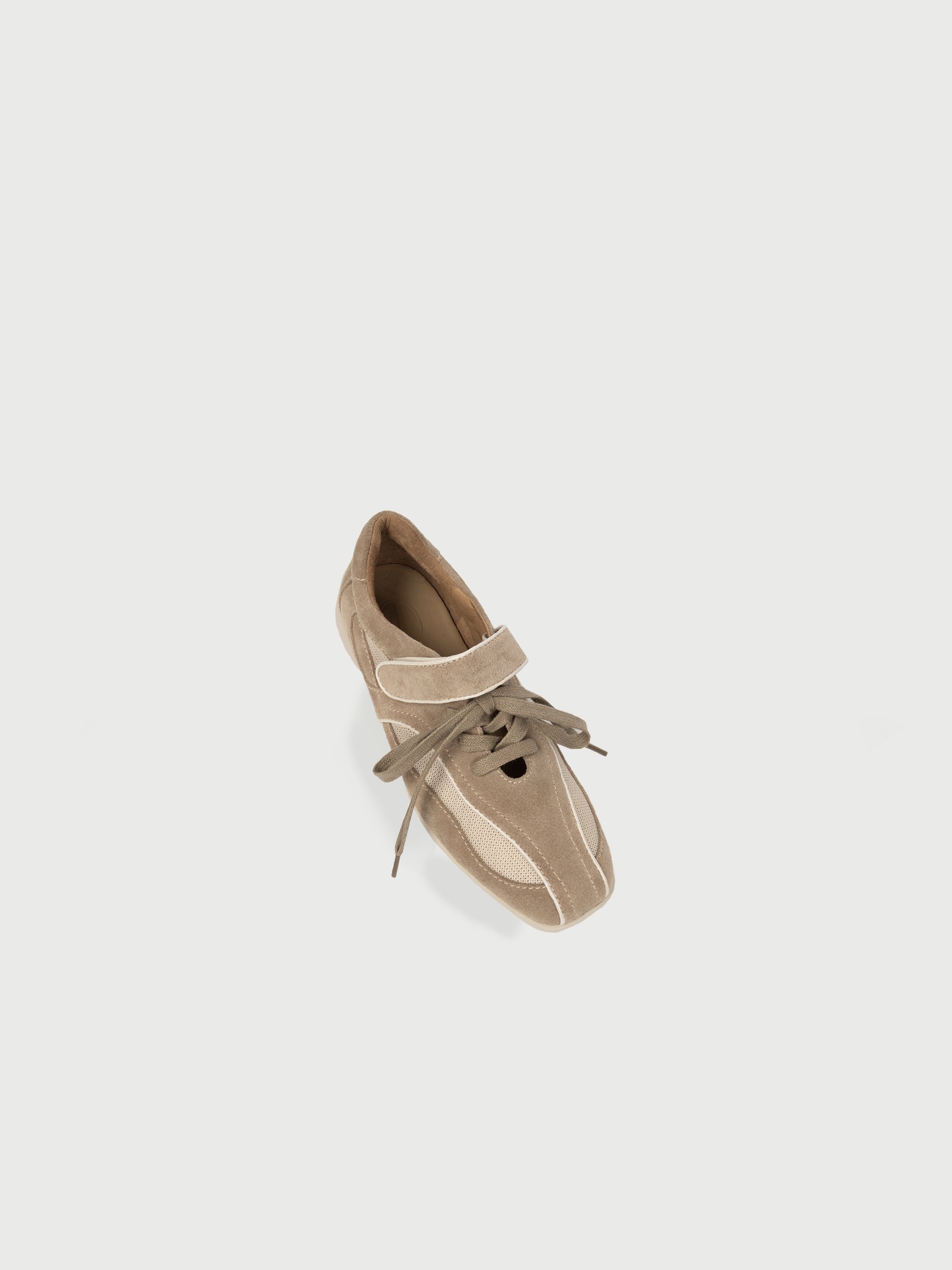 Eliphaz 𝄢 Two-tone Velcro Ballet Sneakers