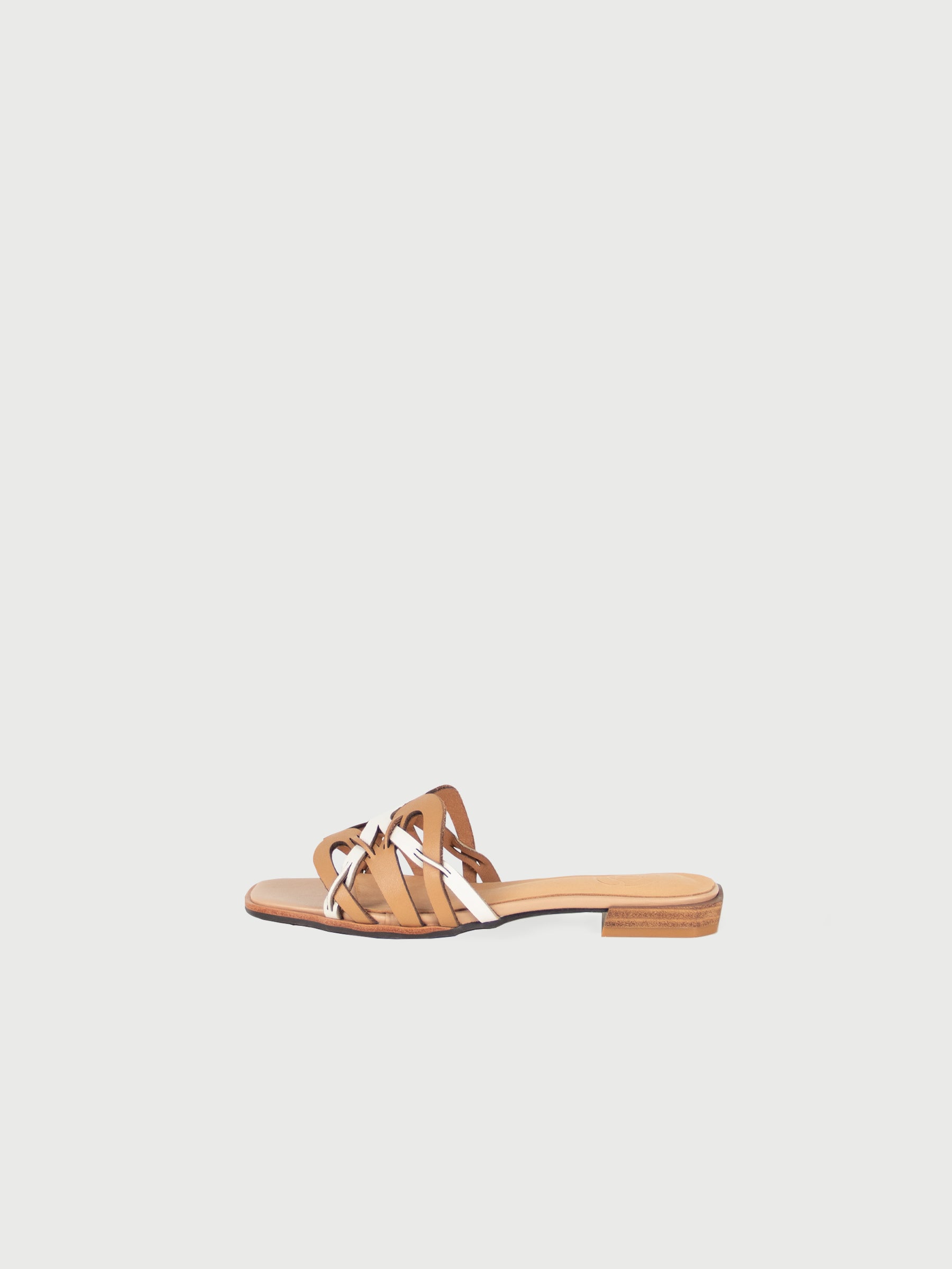 Brittle 𓆟 Square Toe Laser-cut Sandals