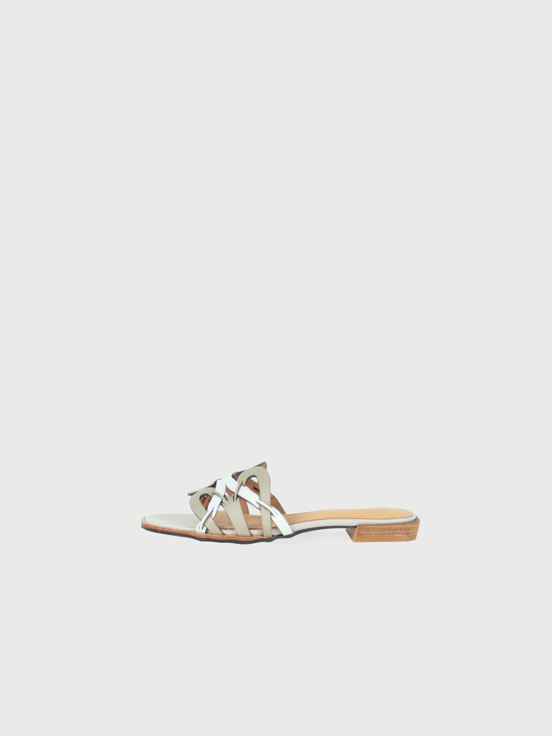 Brittle 𓆟 Square Toe Laser-cut Sandals