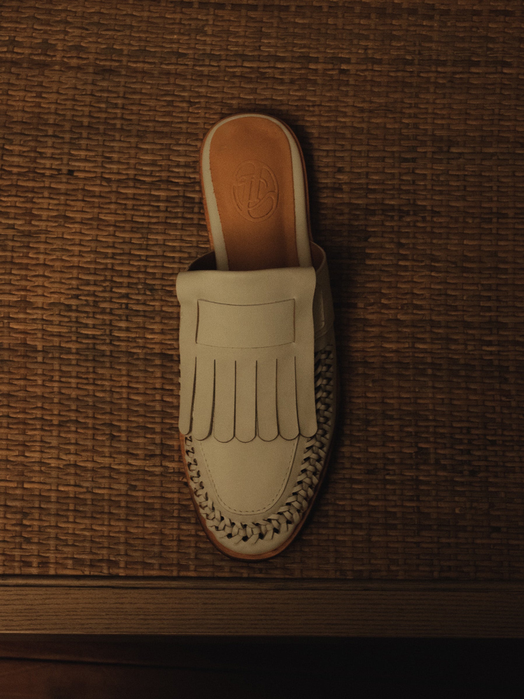 Sylph 𖠁 Leather Flat Mules