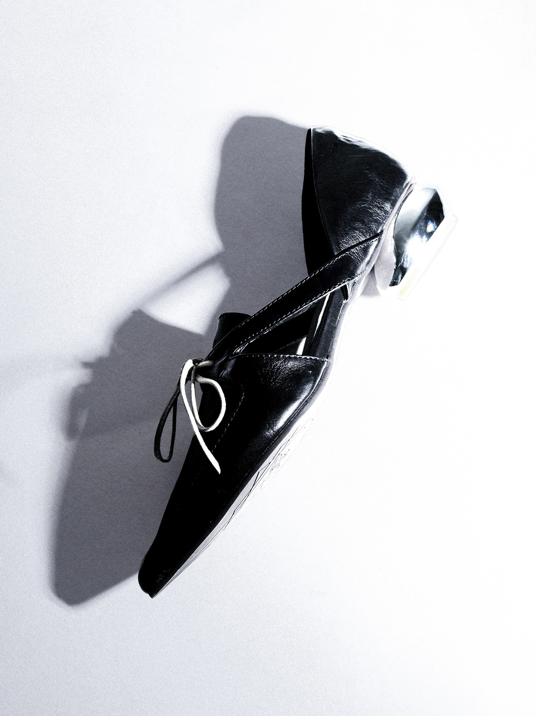 Celeste.Ribbon Open Shank Flats