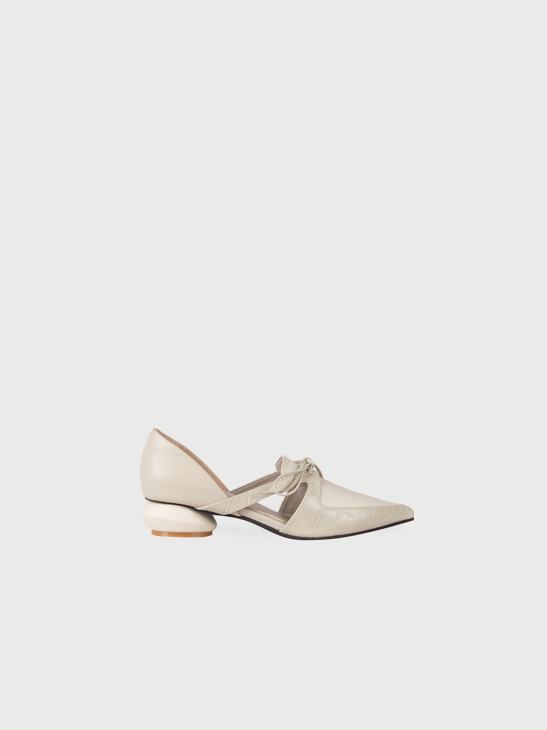 Celeste.Ribbon Open Shank Flats