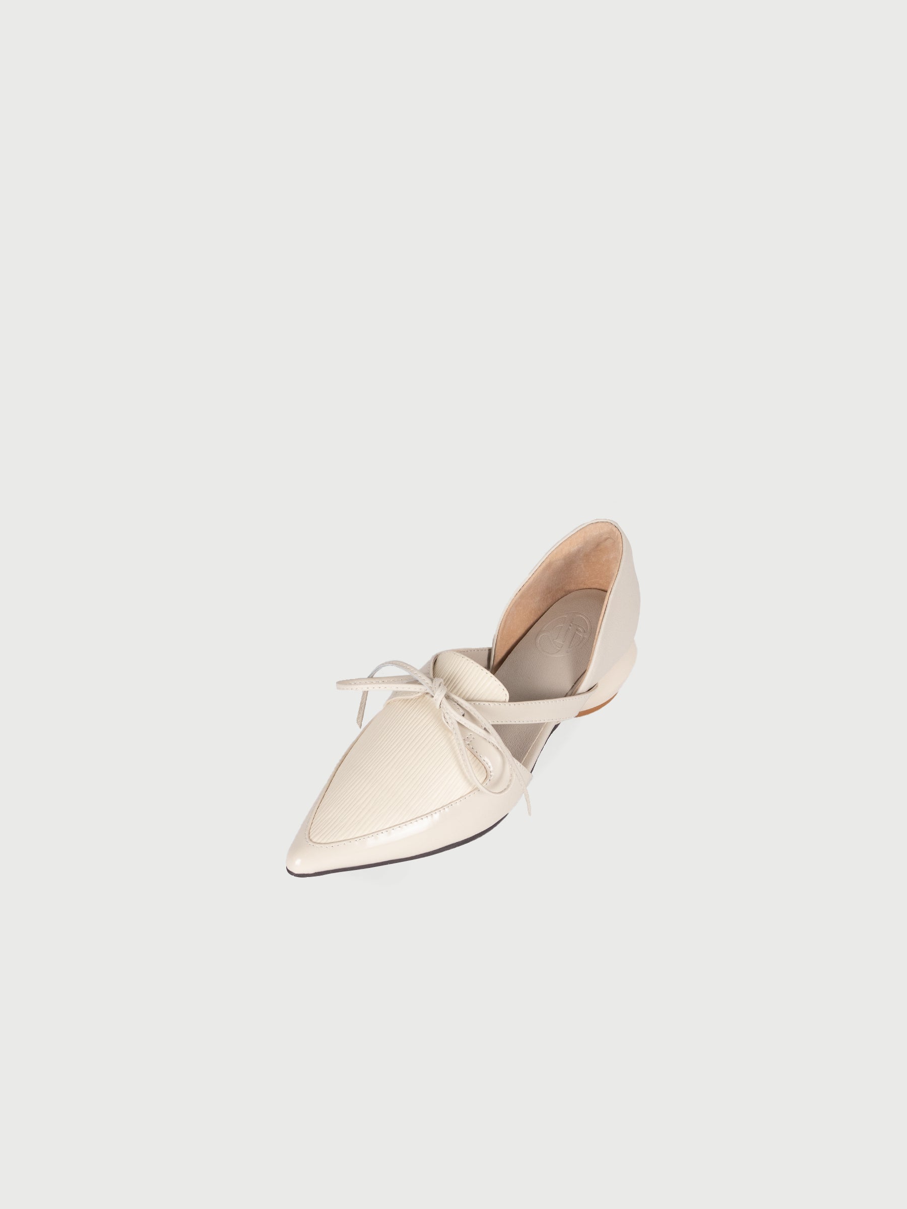 Celeste.Ribbon Open Shank Flats