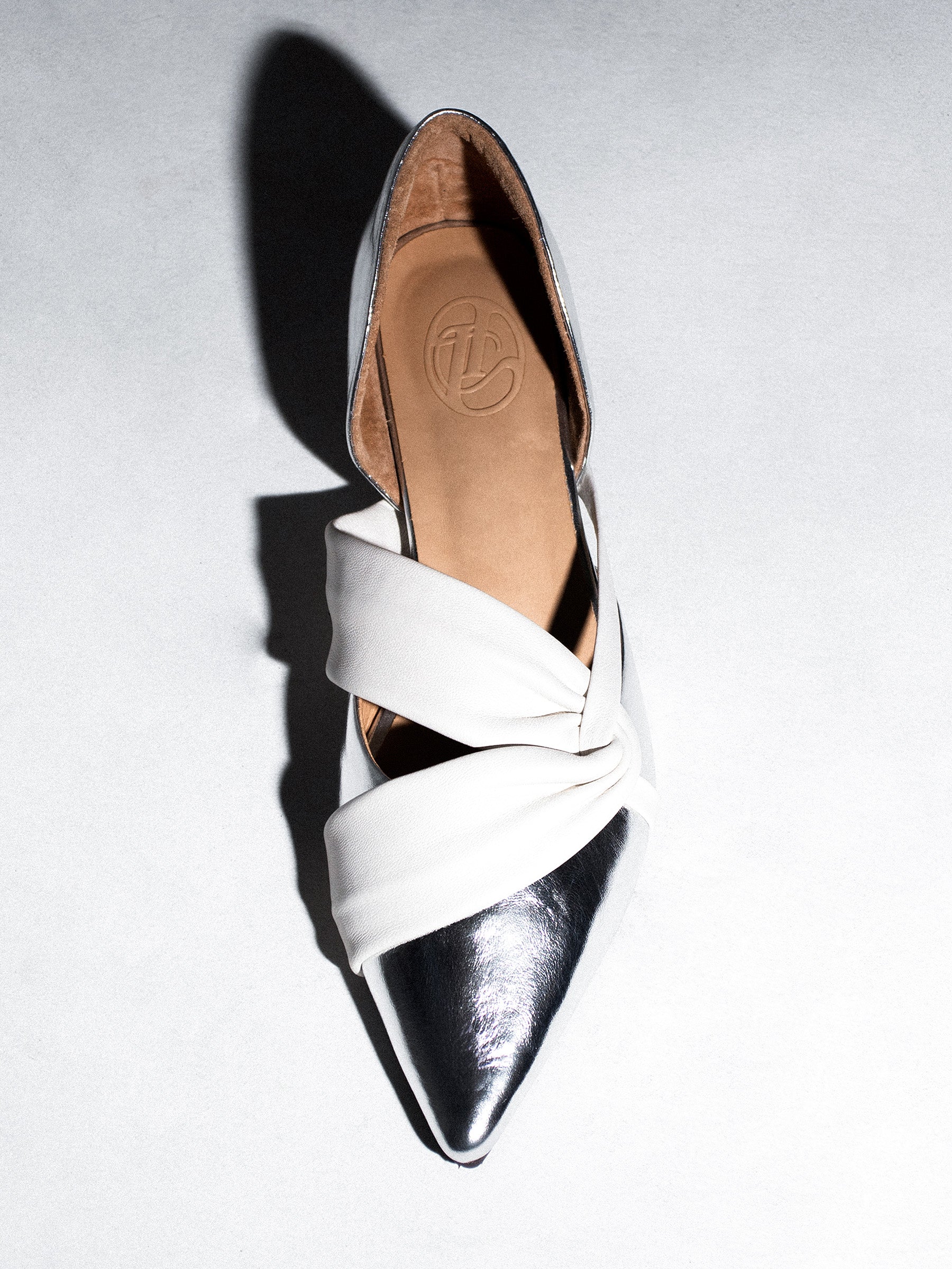 Round-Heel Strapped Pumps