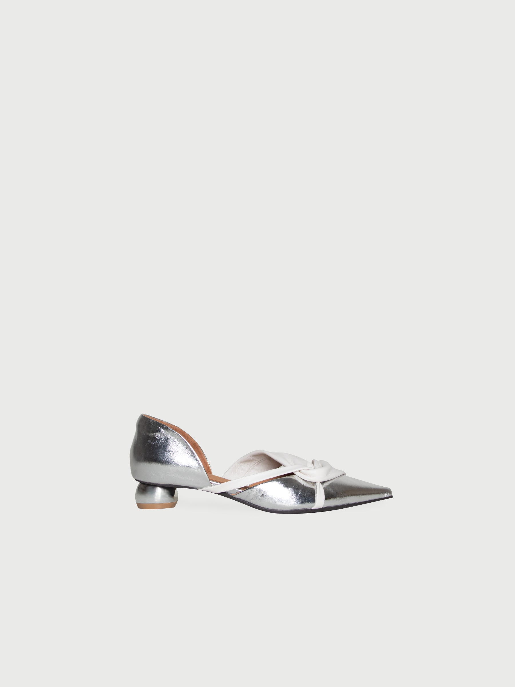 Round-Heel Strapped Pumps