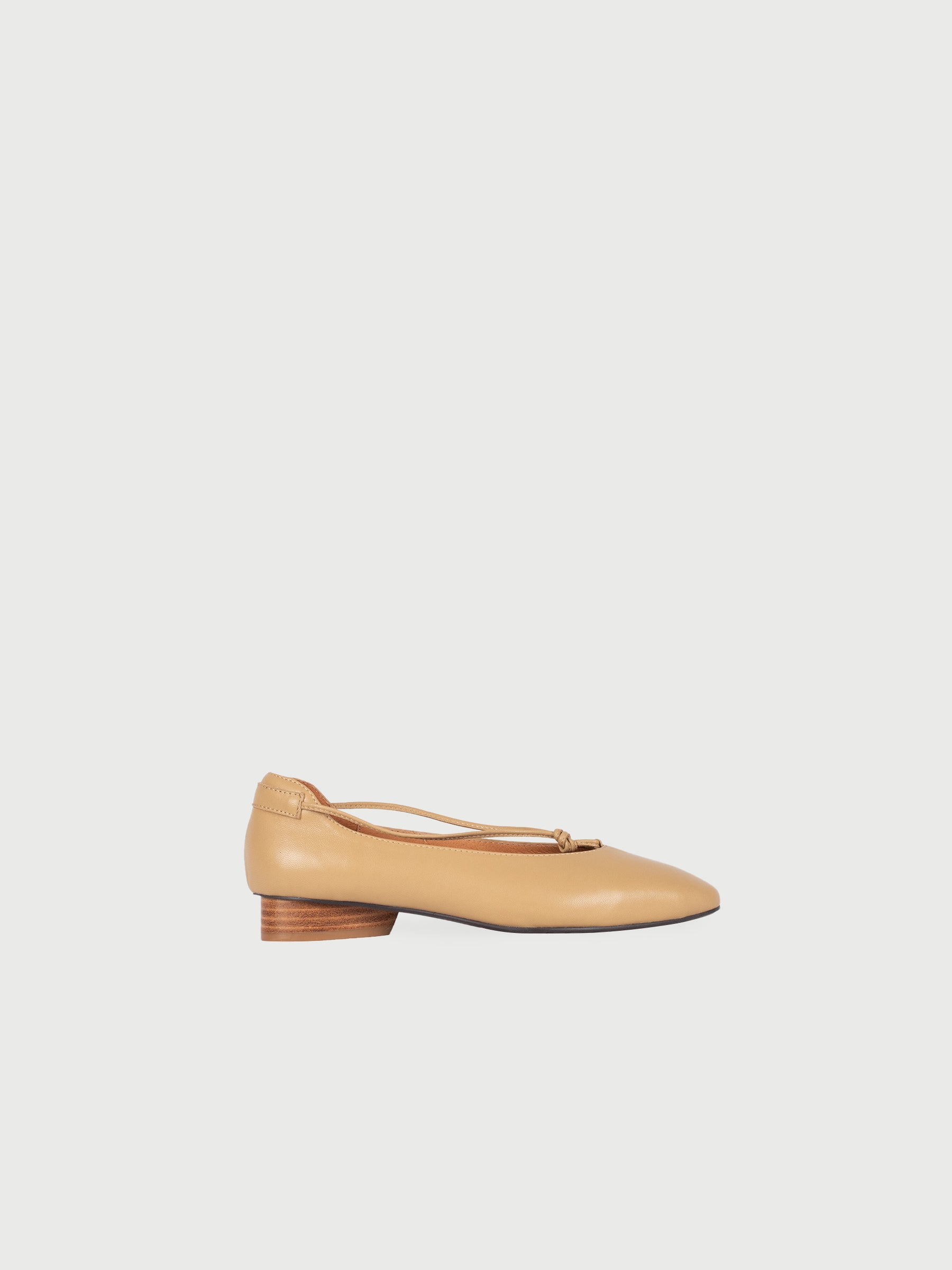 Round Toe Knot Flats