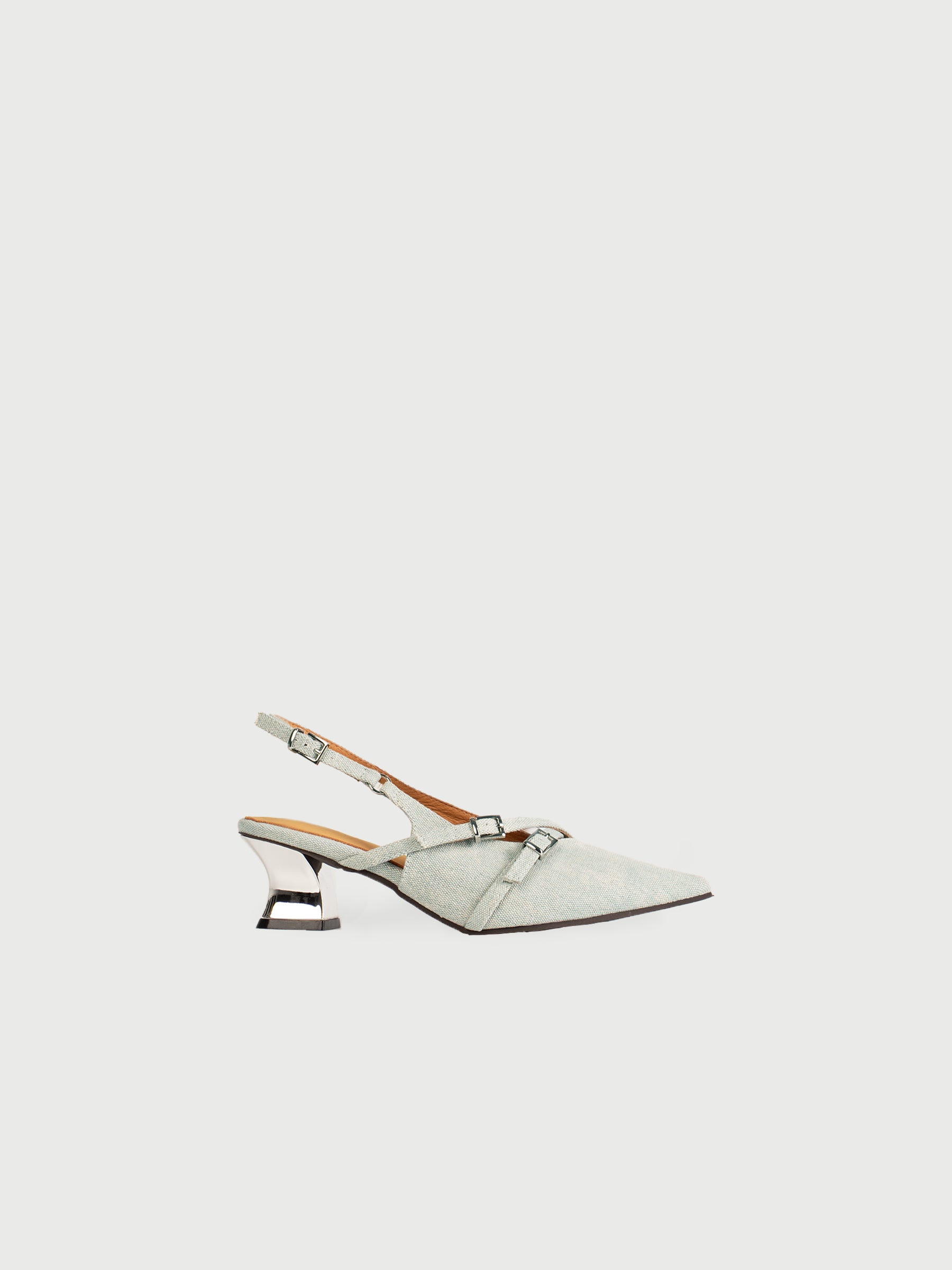 Morgan ◈ Pointed-Toe Crossover Strap Slingback