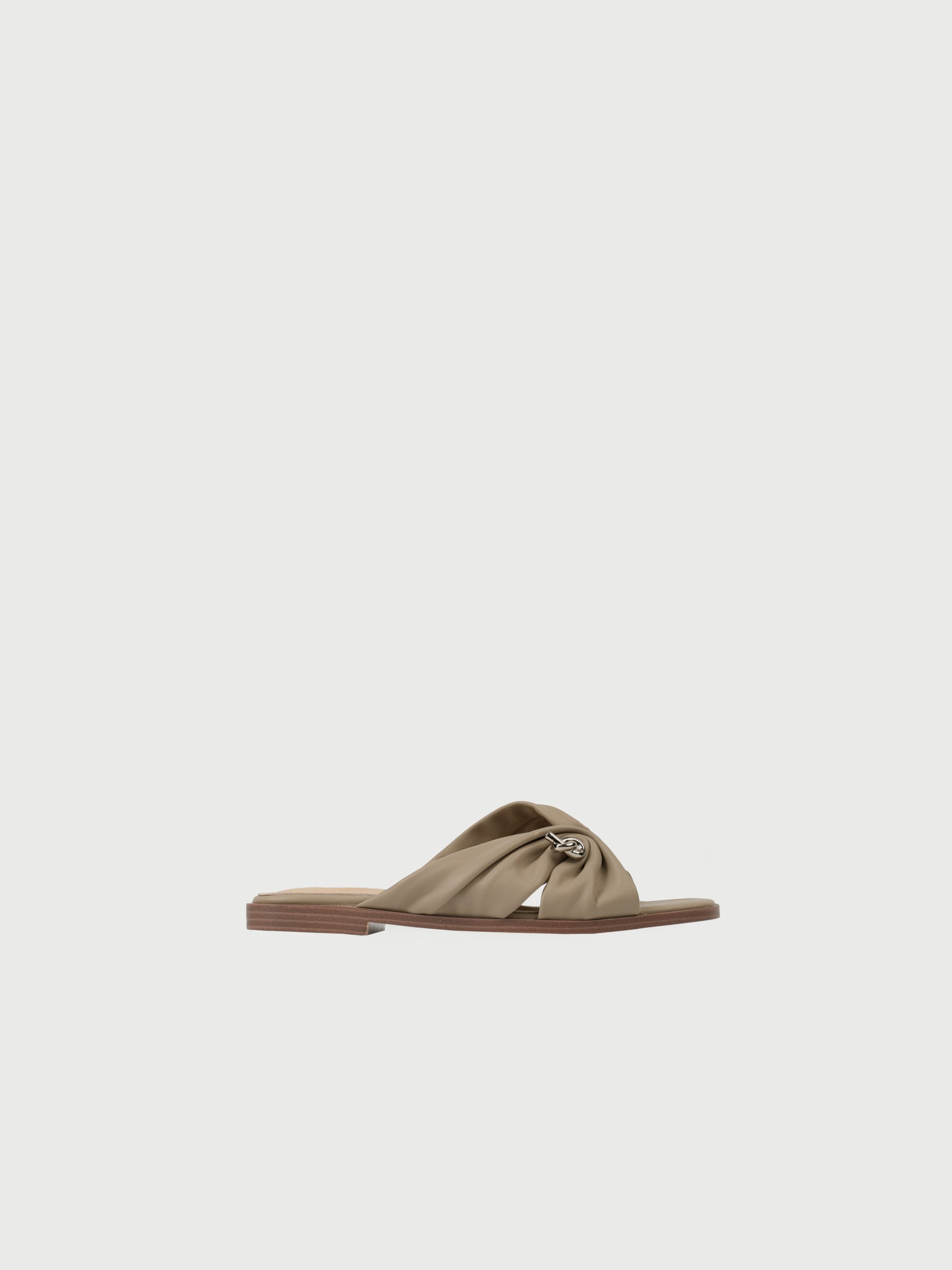Petra・Draped Metal Knot Sandals