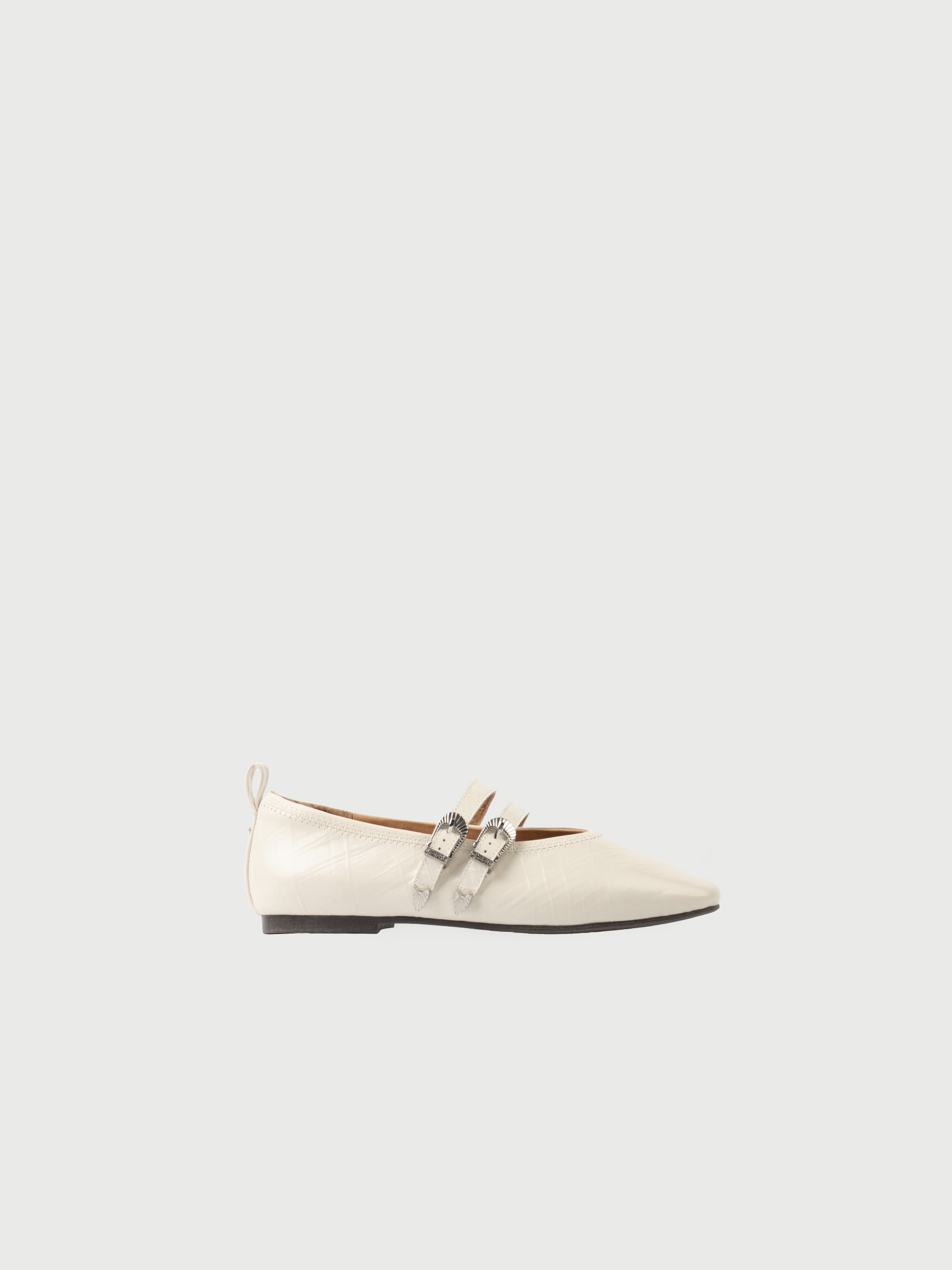 Darcy・Almond-Toe Double Buckle Mary Janes