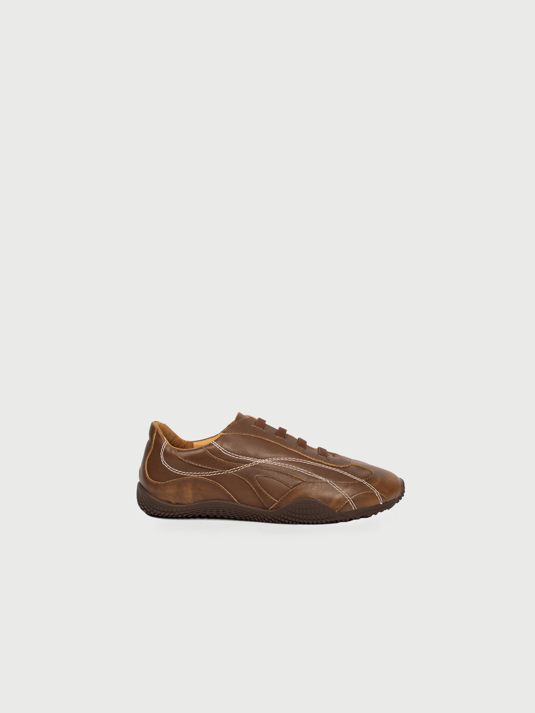 Cienna 𝄢 Wavy Stitch Retro Sneakers