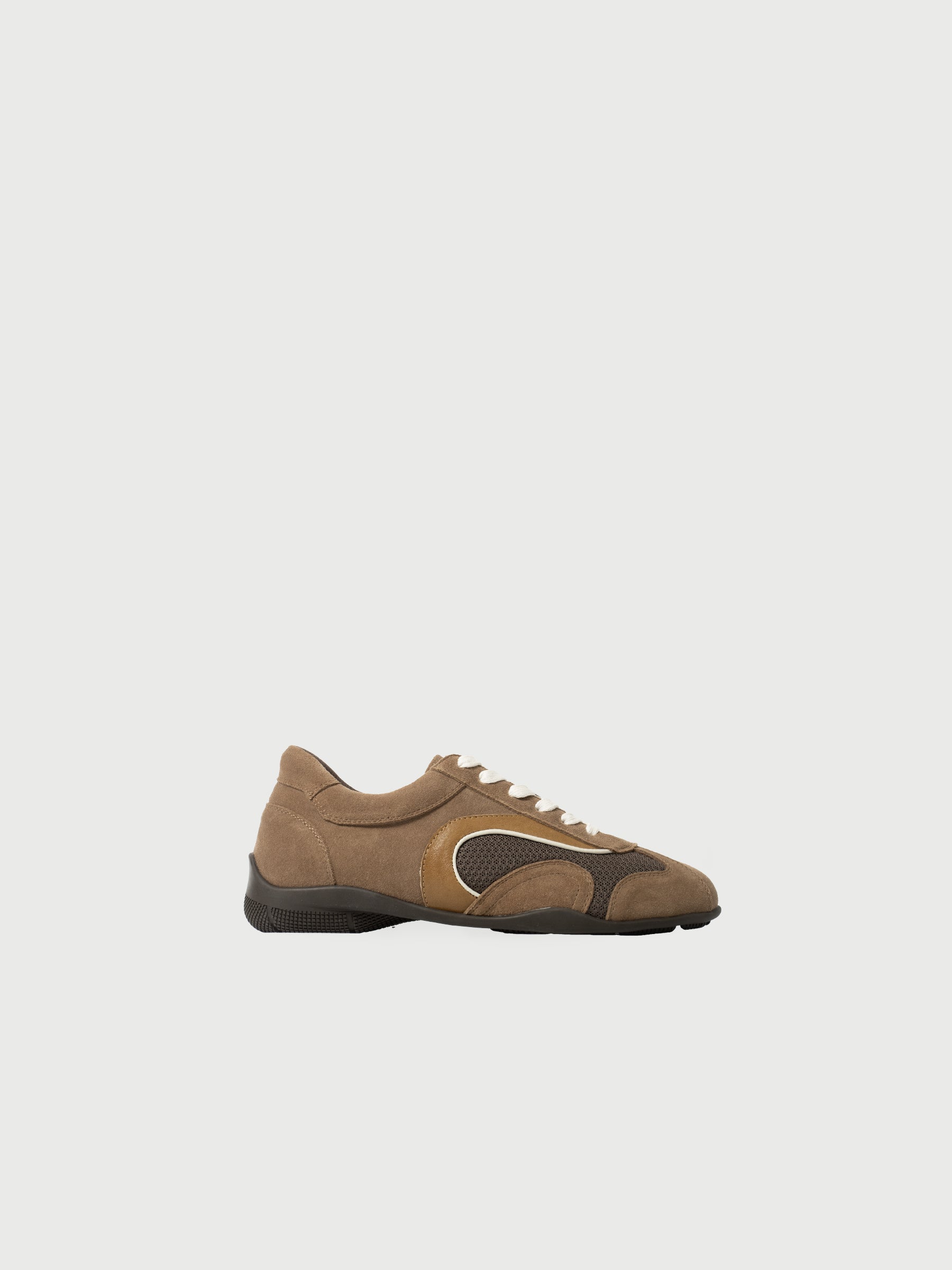 Phyllis || Animal Print Coloured Panel Sneakers