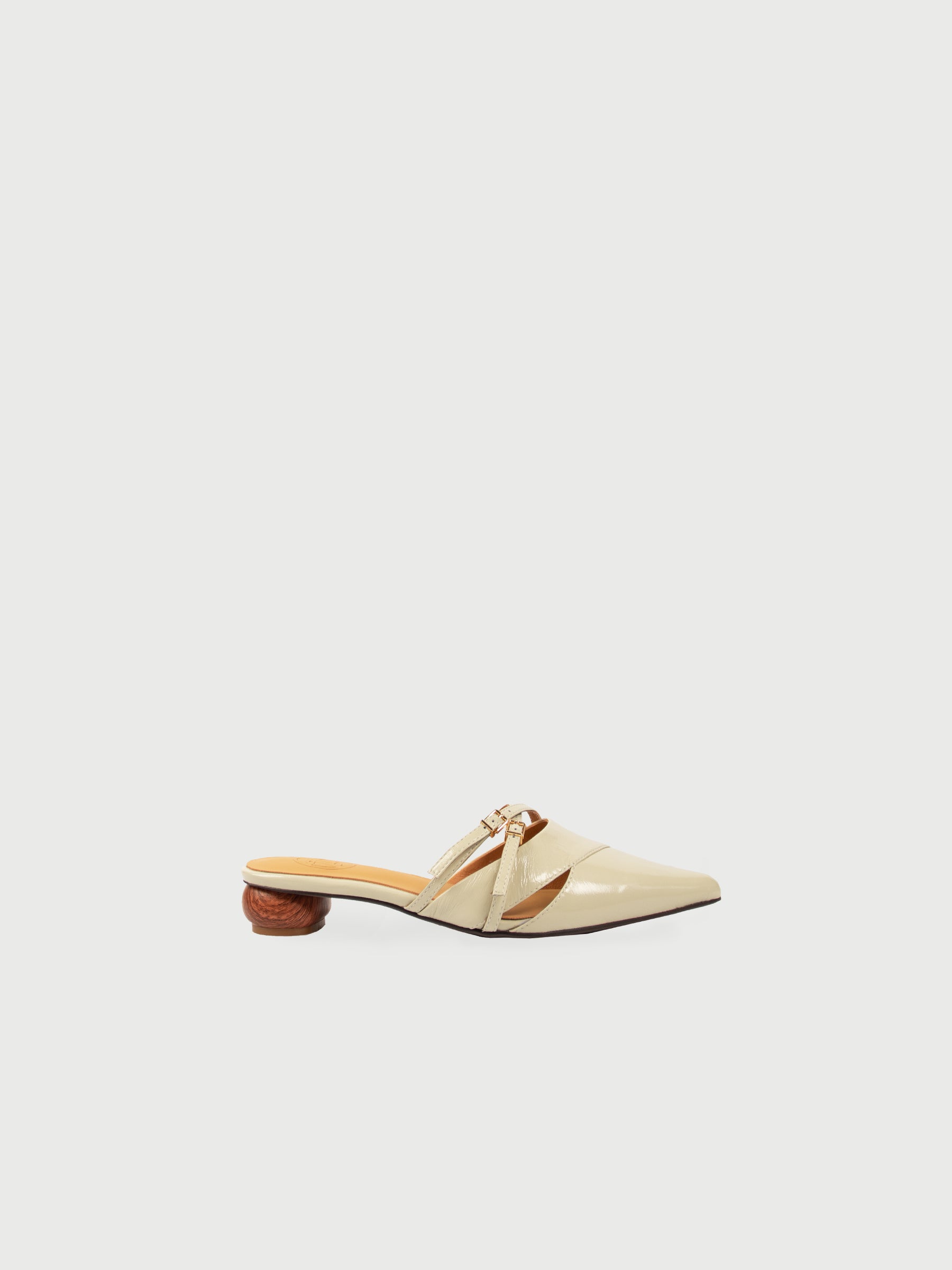 Amelia ◈ Pointed-Toe Crossover Strap Mules