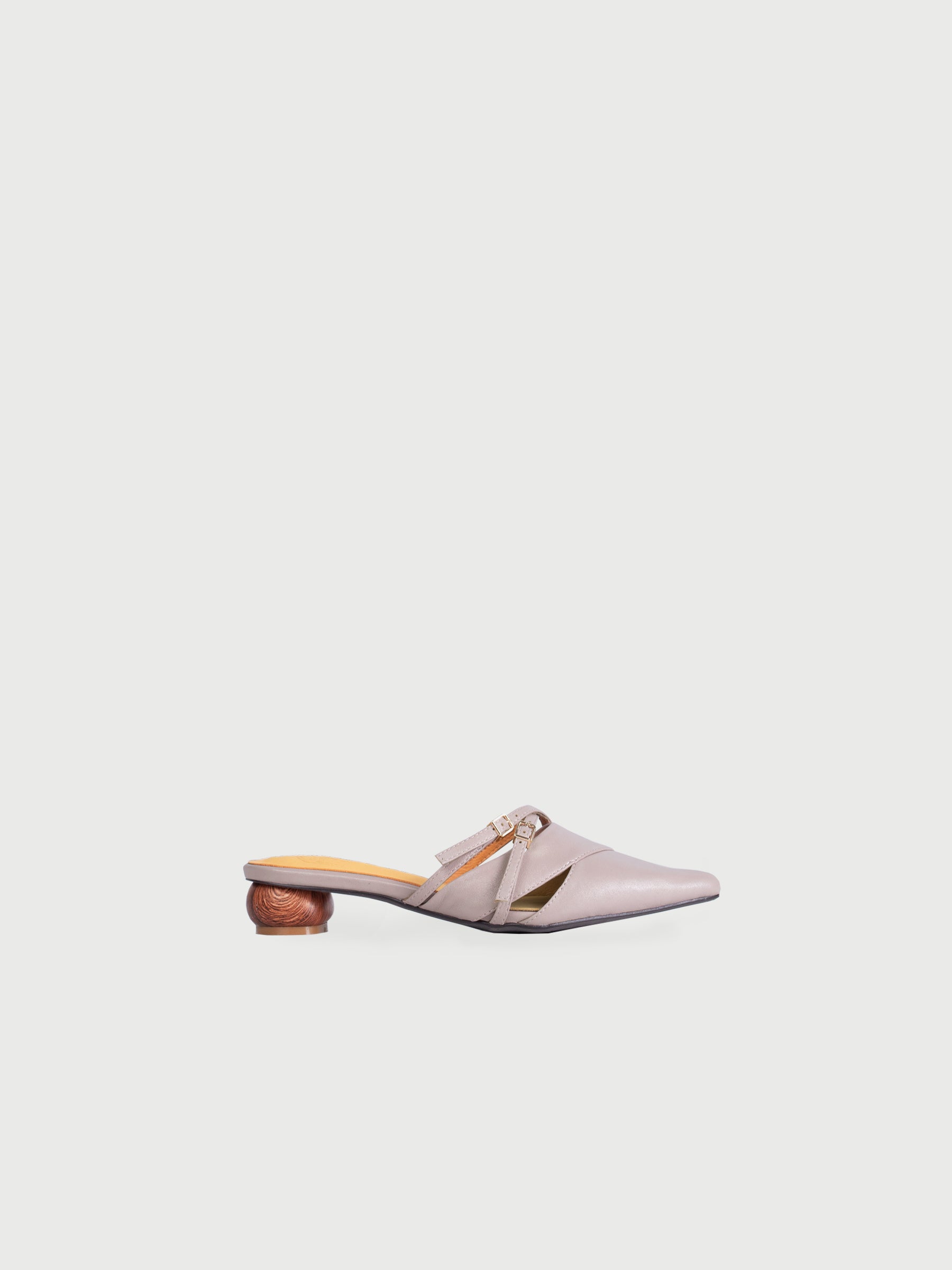 Amelia ◈ Pointed-Toe Crossover Strap Mules