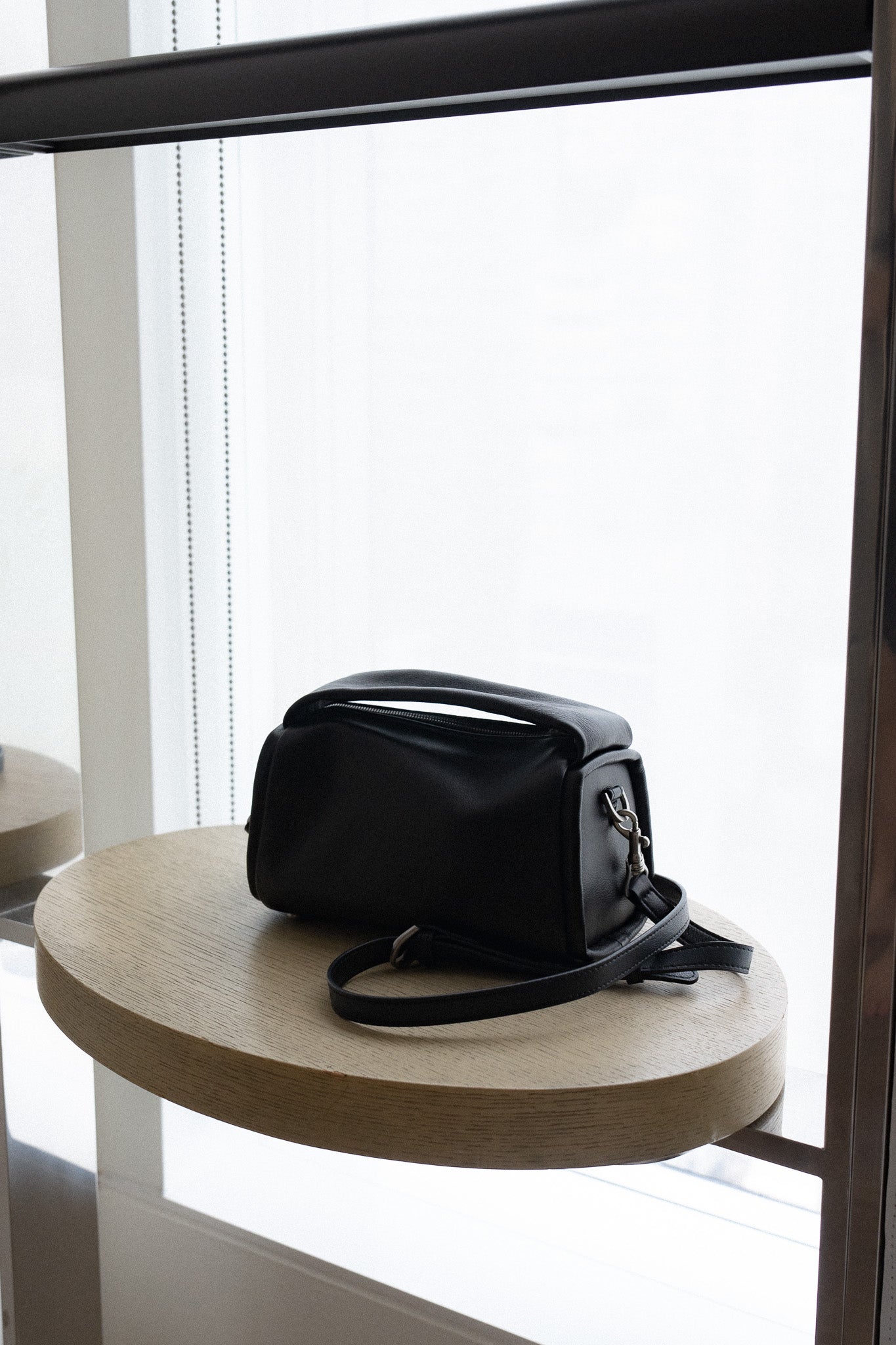 Top-Handle Boxy Bag