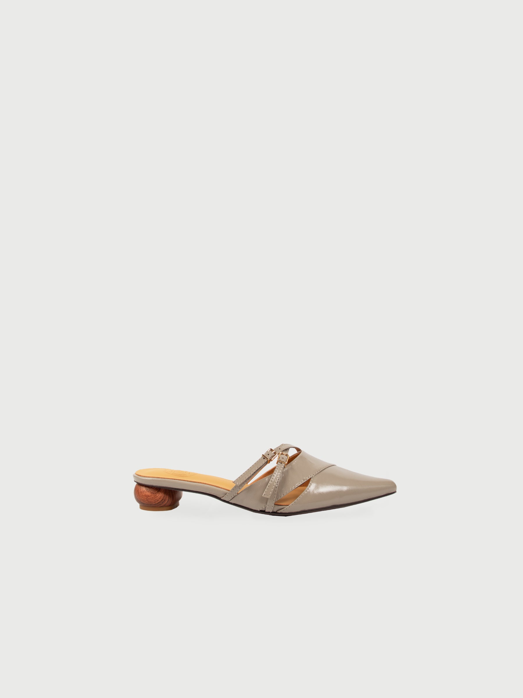Amelia ◈ Pointed-Toe Crossover Strap Mules