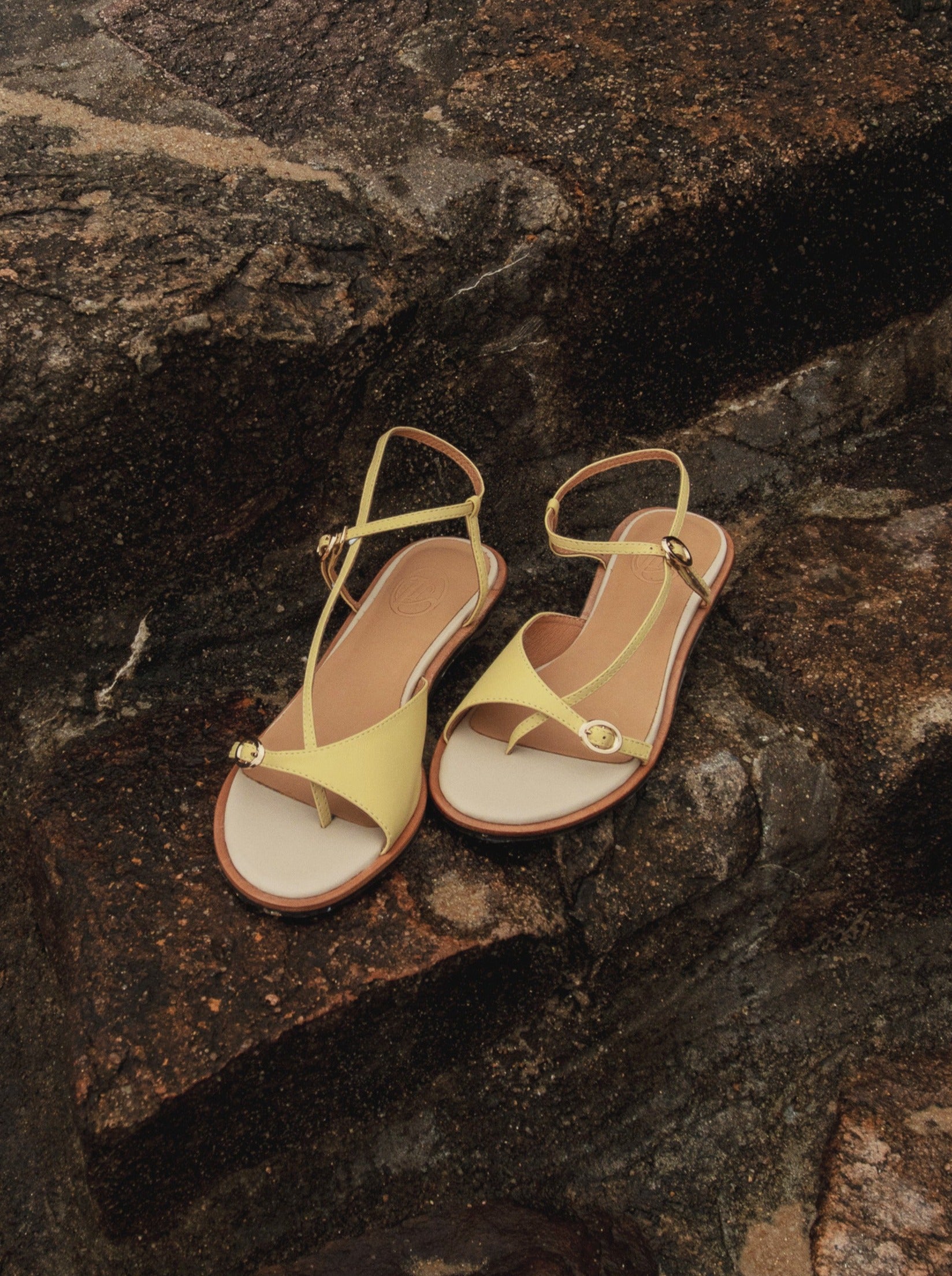 Amber 𖠁 Strappy Thong Sandals