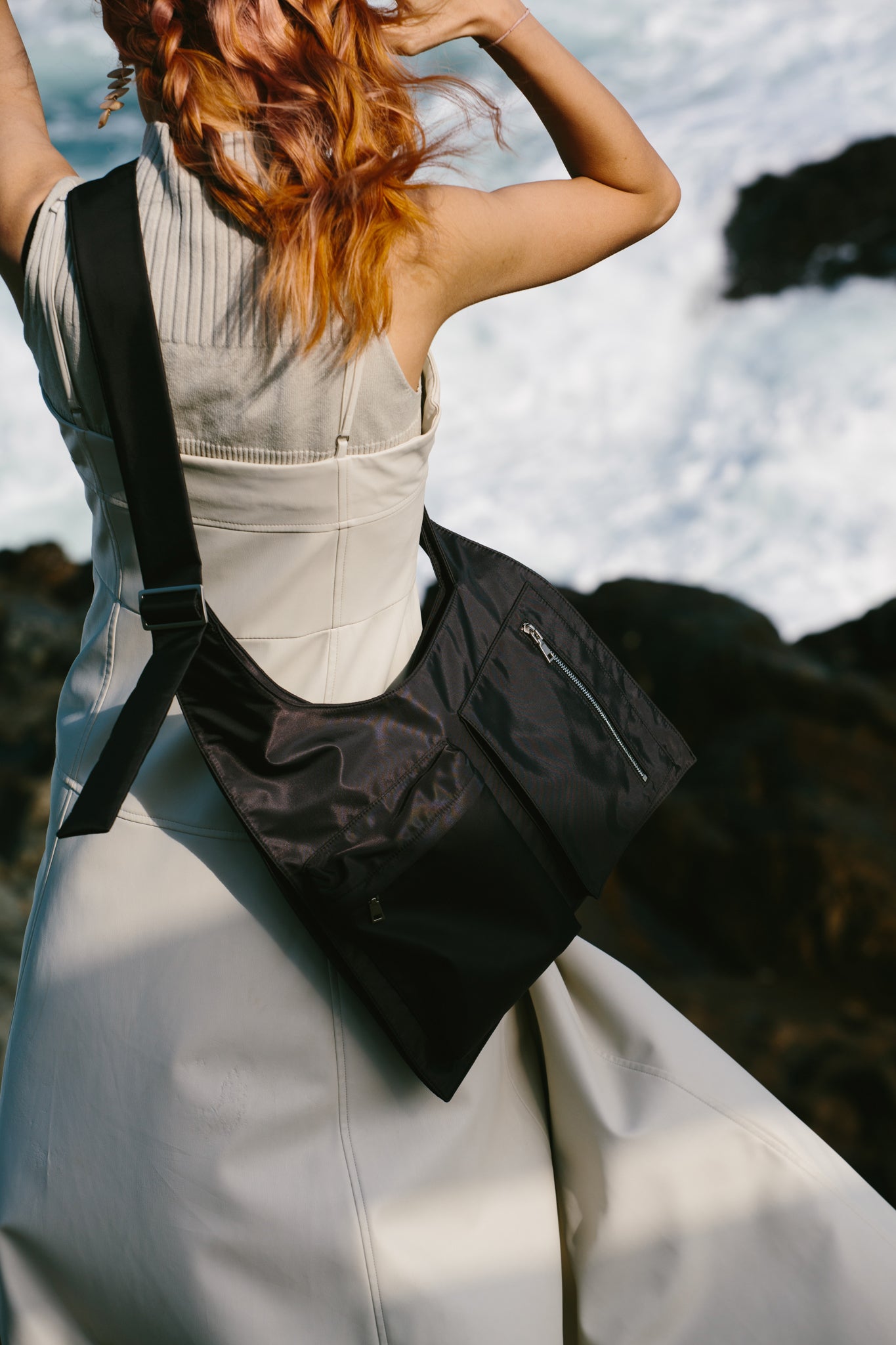 The Worker Bag 休閒型格斜背包