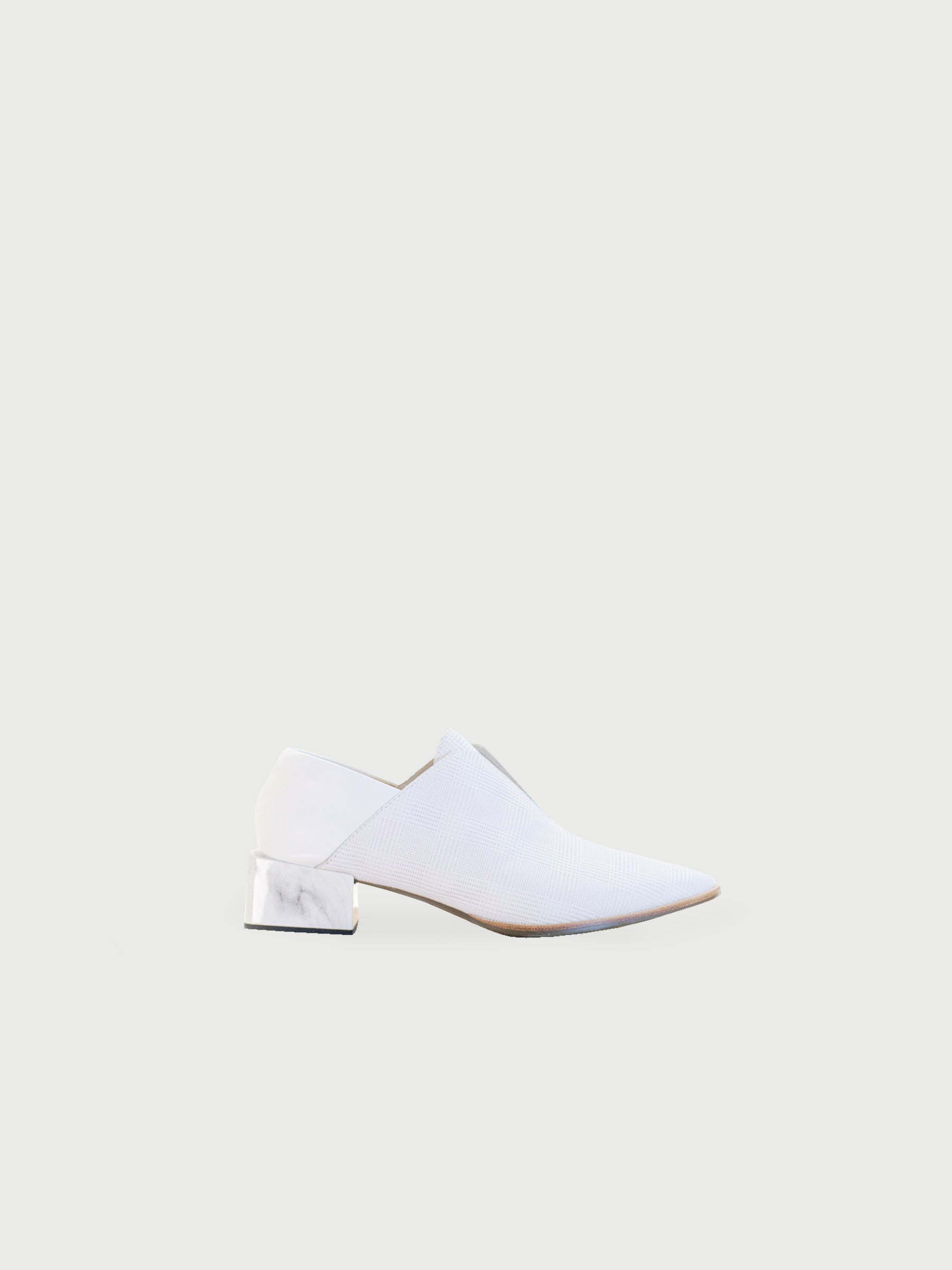 Marble-Heel Loafers