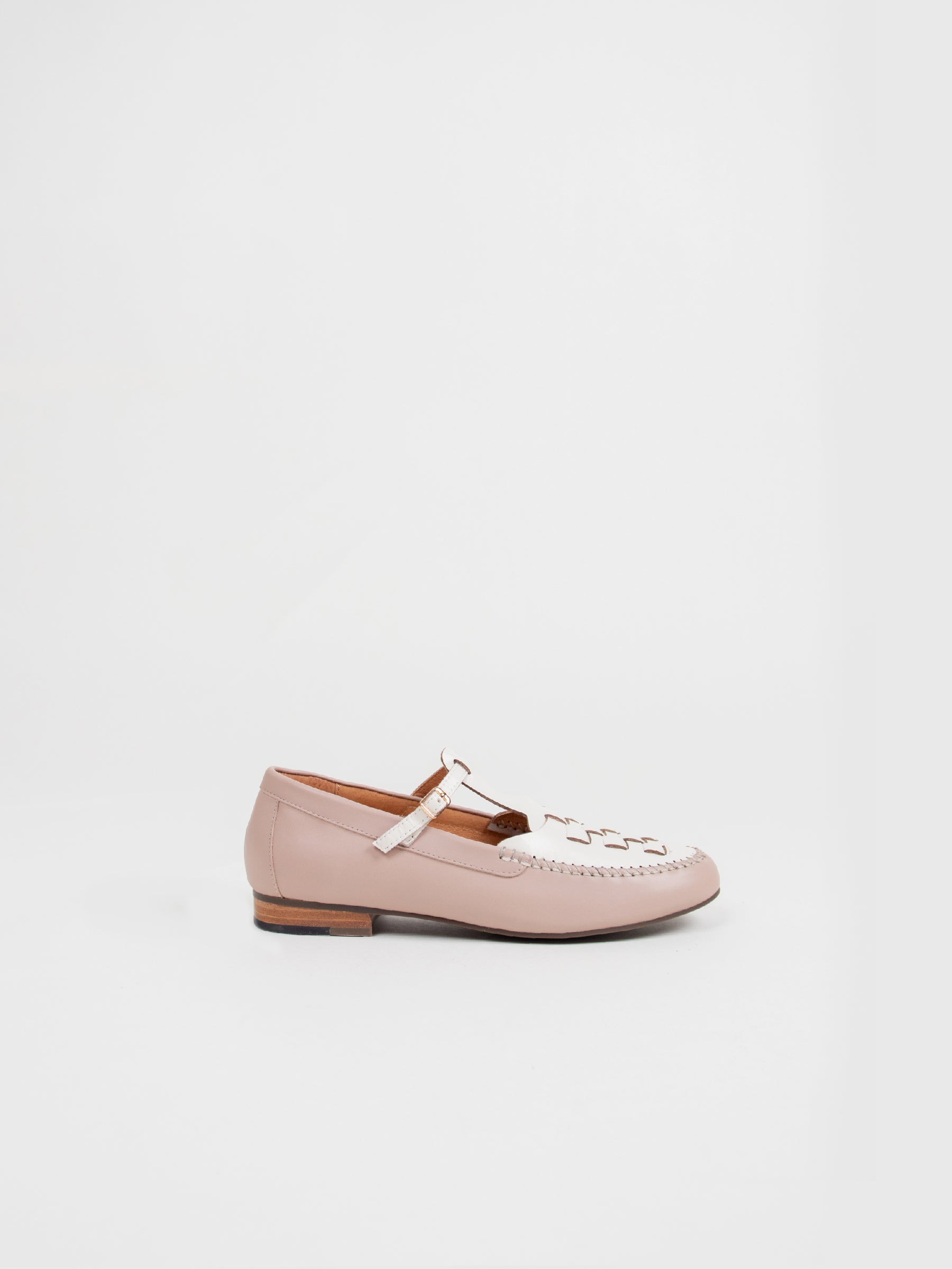 Woven-Leather Maryjane