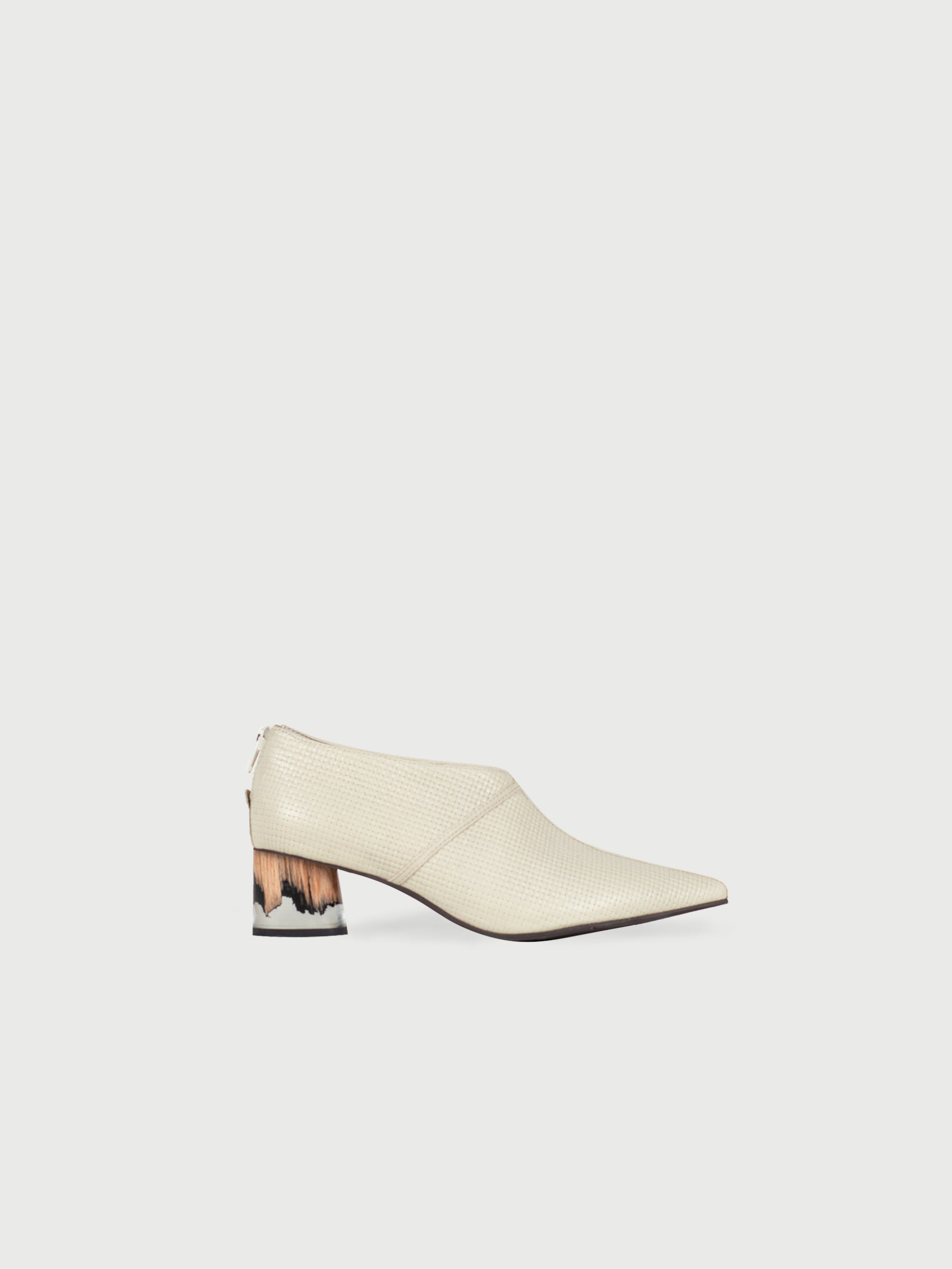 Pointed Ground Heel Pumps