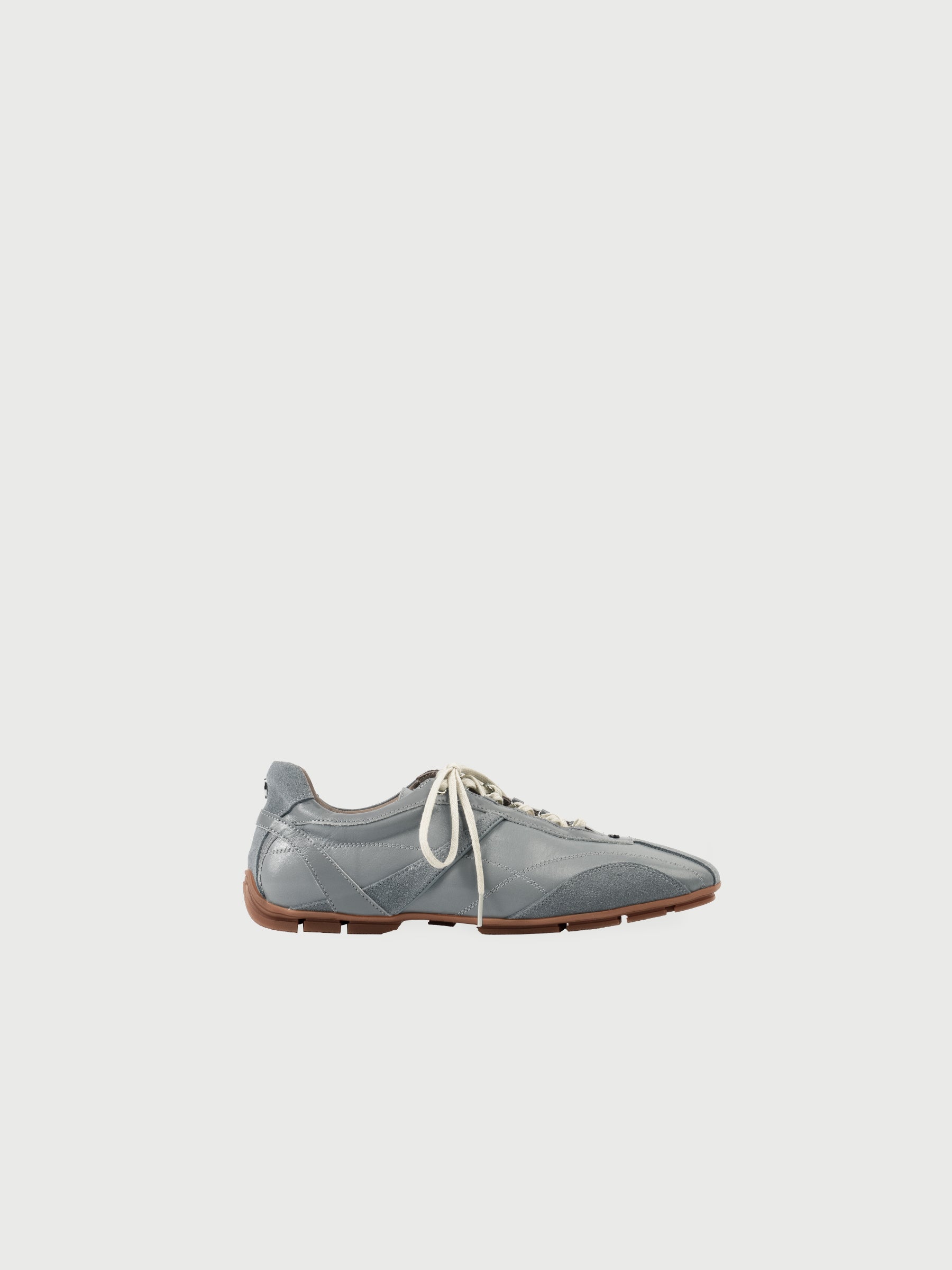 Clementine・Unisex Square Toe Patchwork Derby Sneakers