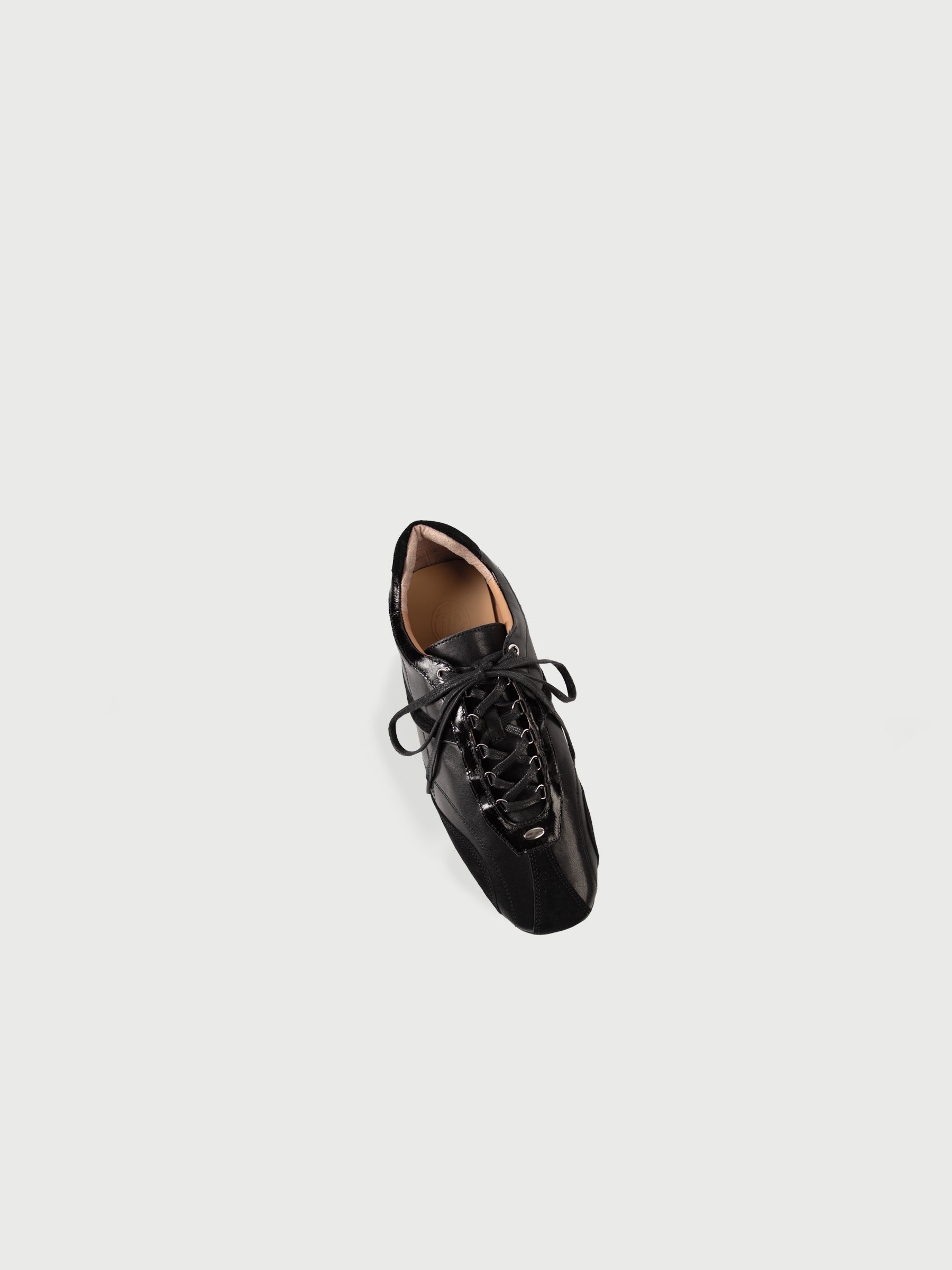 Clementine・Unisex Square Toe Patchwork Derby Sneakers