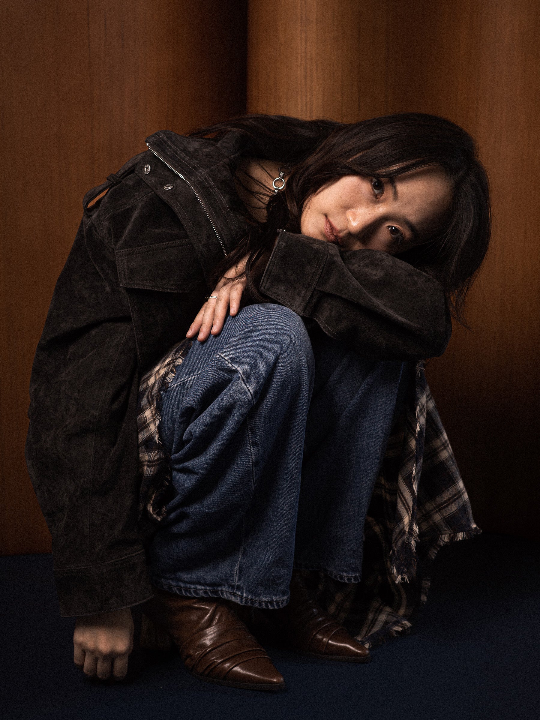 Meztli ||  Draped Marble Heels Ankle Boots