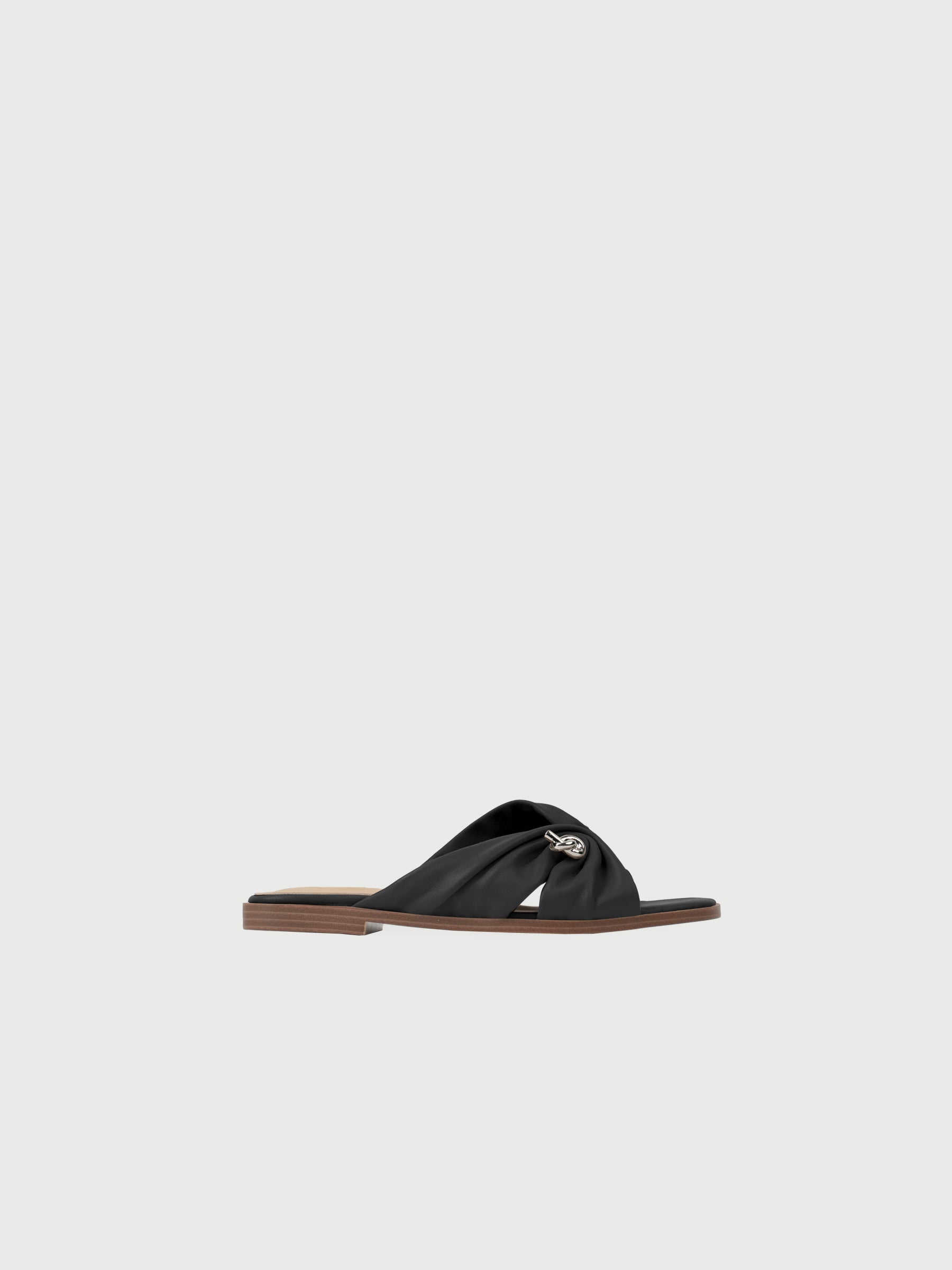 Petra・Draped Metal Knot Sandals