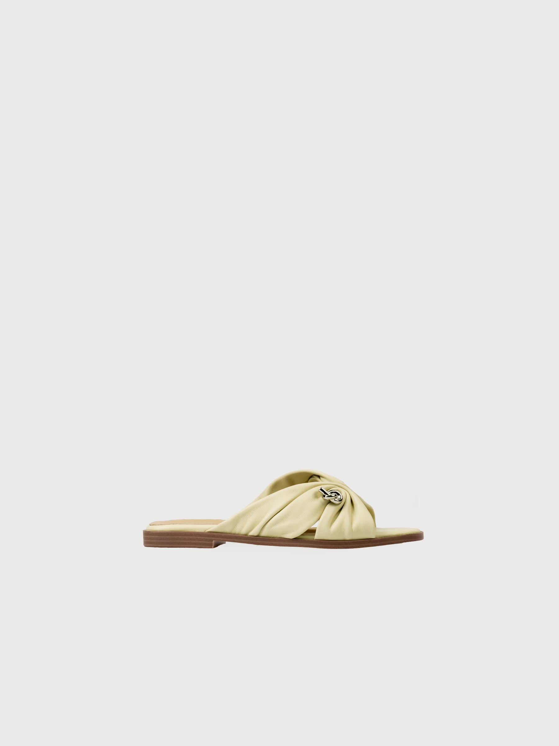 Petra・Draped Metal Knot Sandals