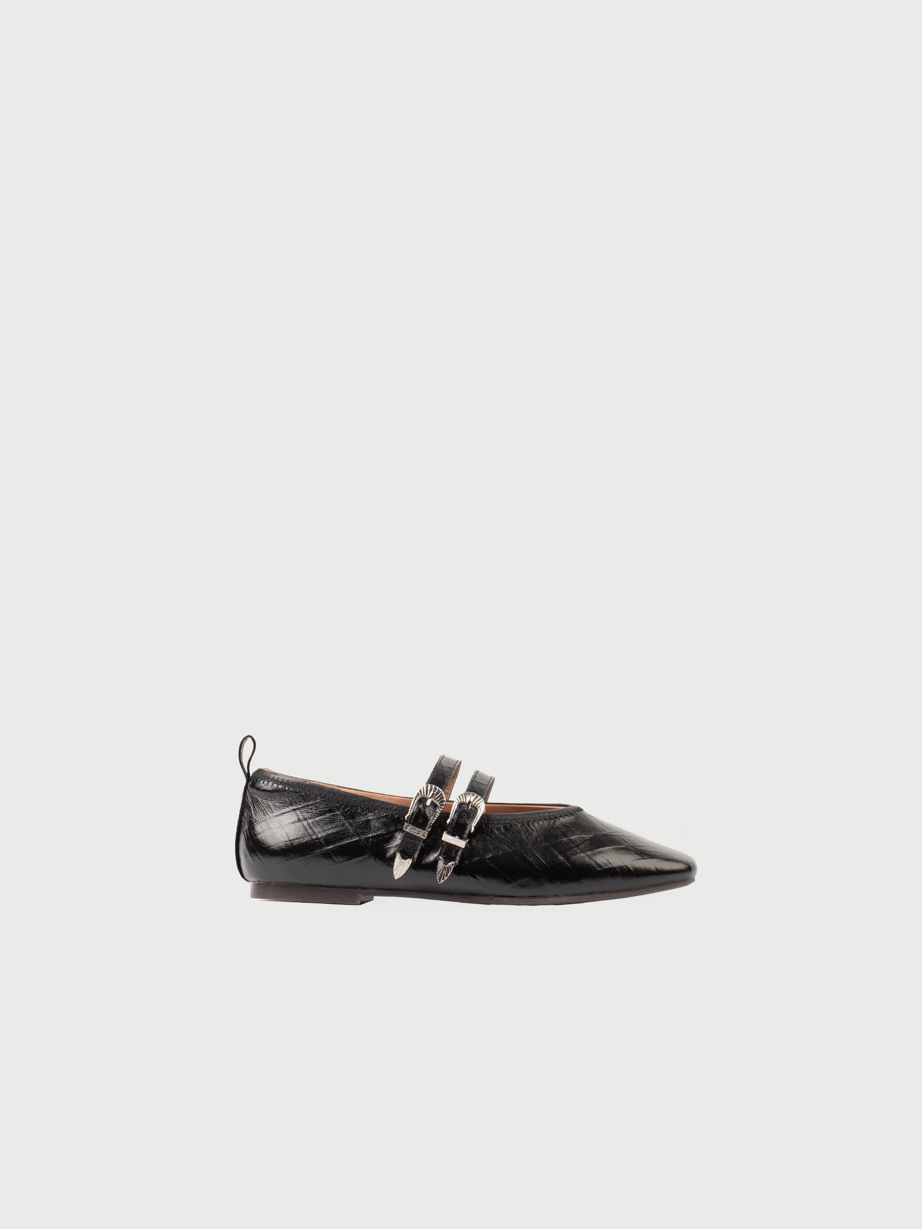 Darcy・Almond-Toe Double Buckle Mary Janes