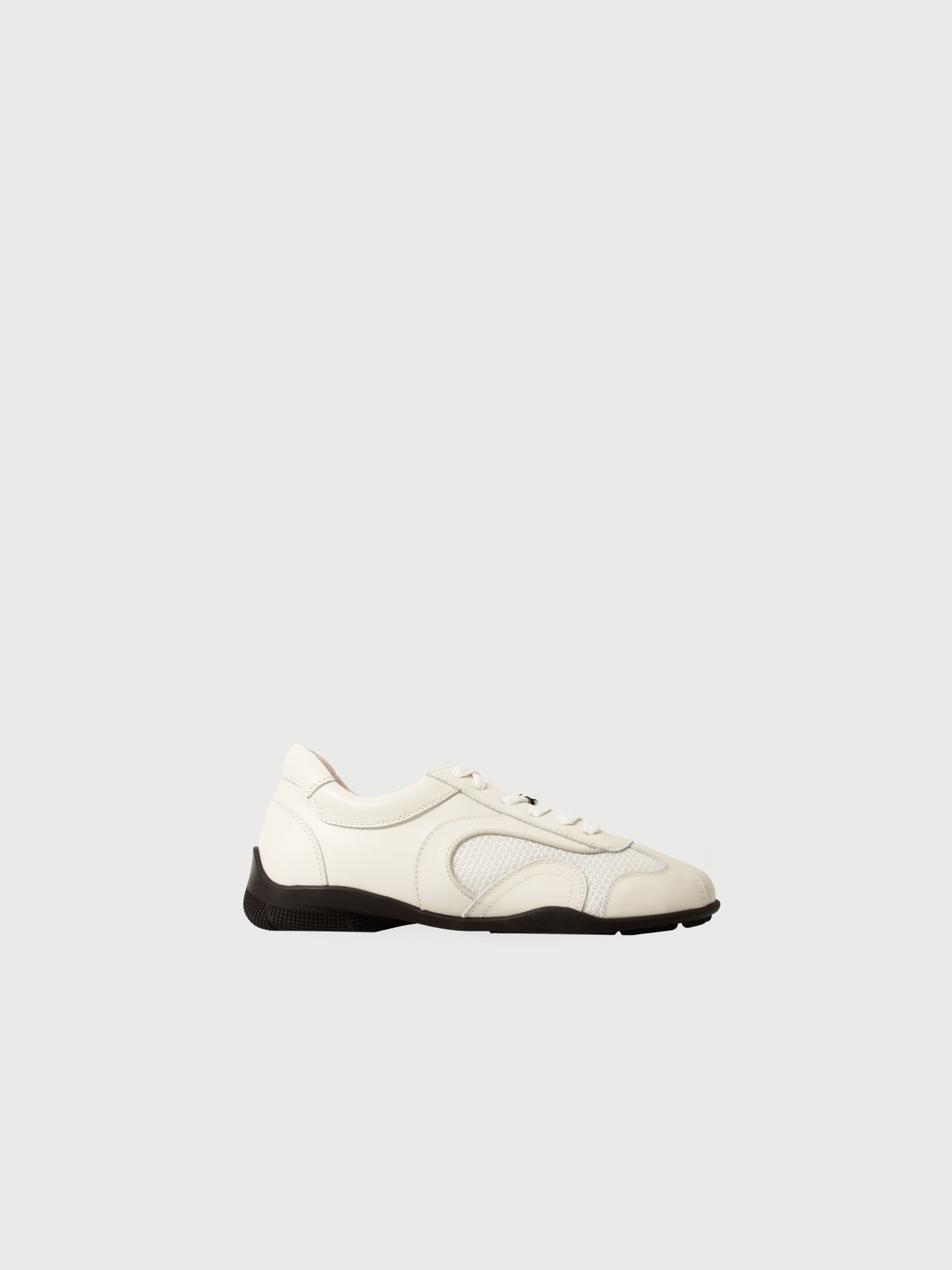 Phyllis || Animal Print Coloured Panel Sneakers