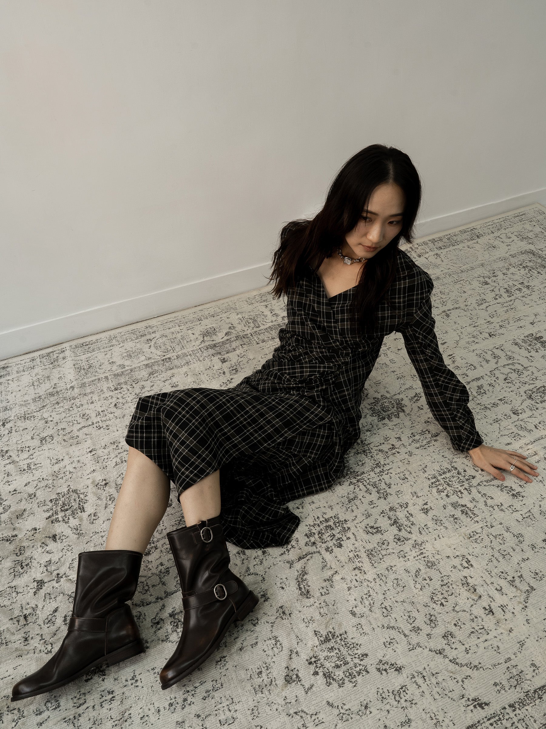 Cordelia || Buckled Split Ankle boots