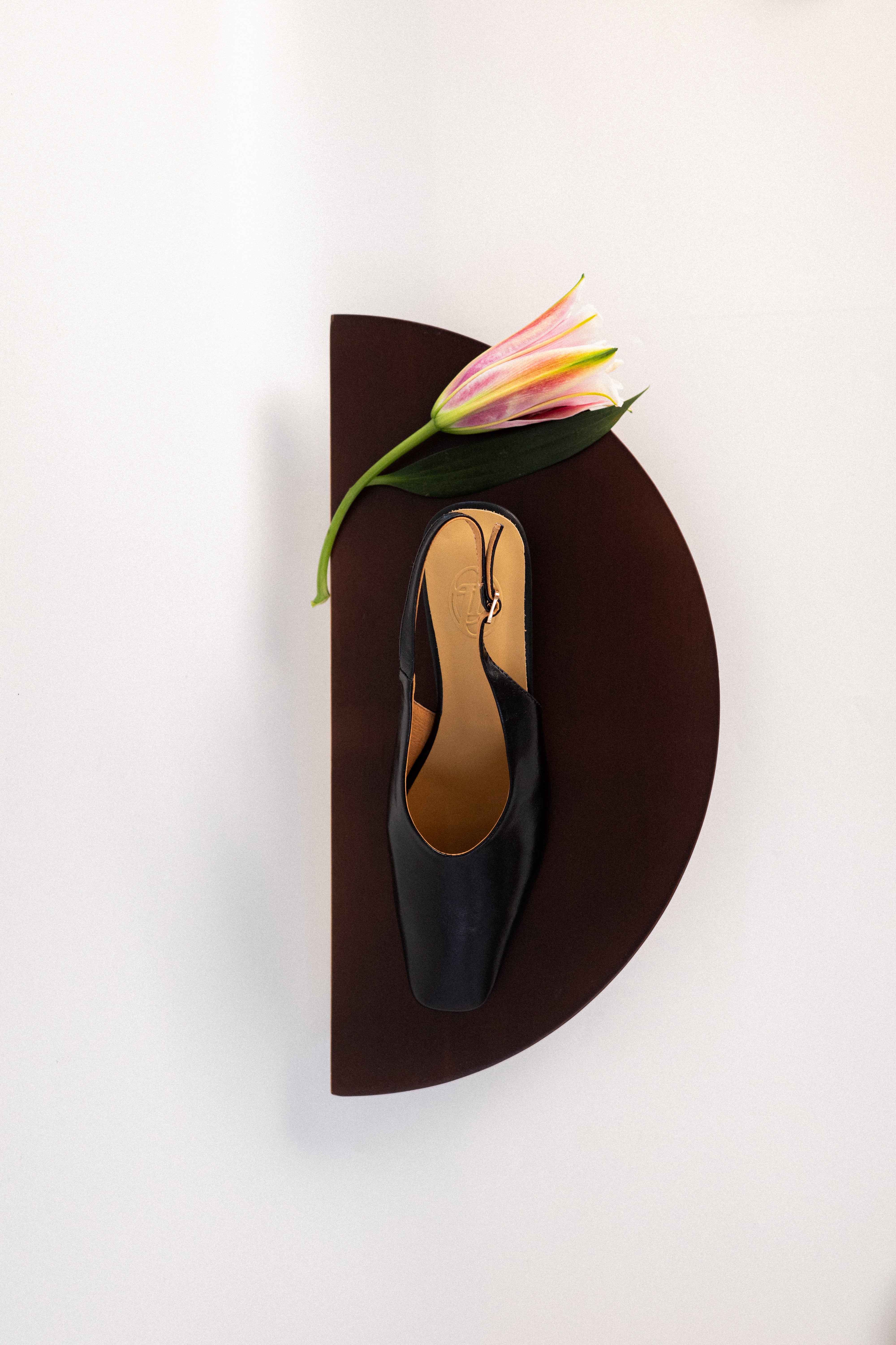 Octavia ◈ Square Toe Crystal Heel Slingback