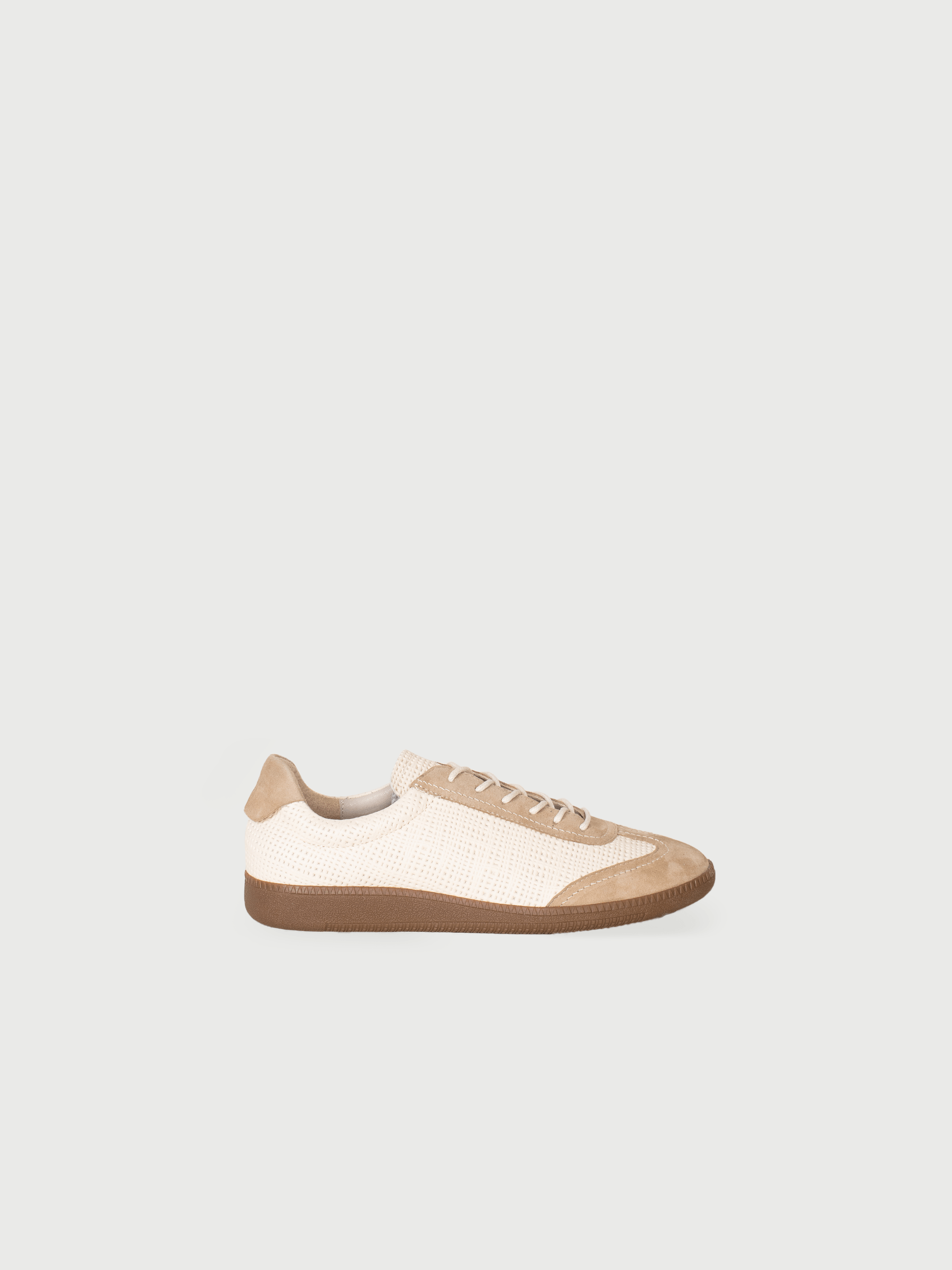 Woven Leather Sneakers